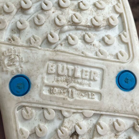 Butler Blue Rubber Rain Boots - Picture 6 of 6